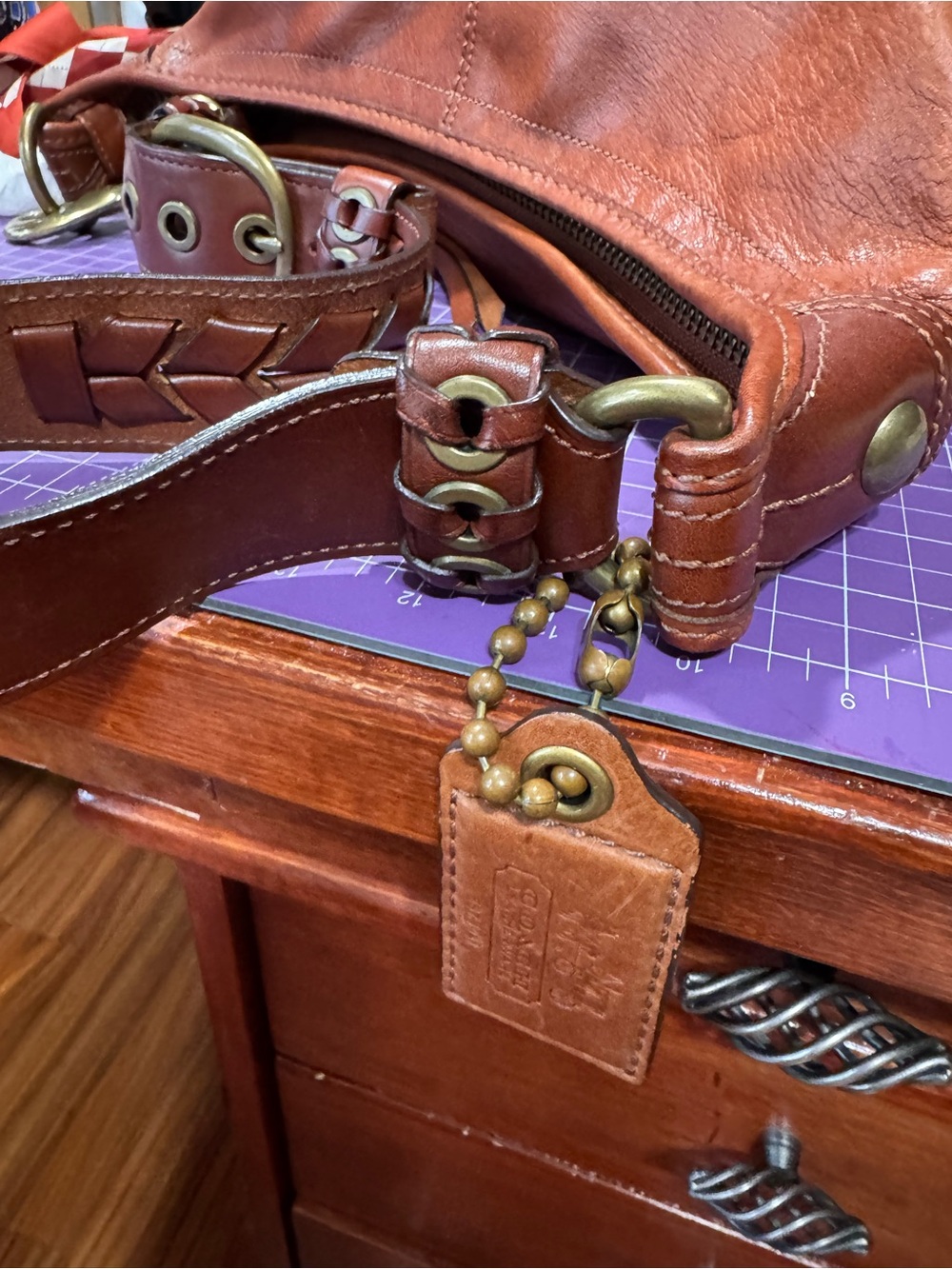 Coach2007 Tatersal Bleecker Duffel - Picture 10 of 13